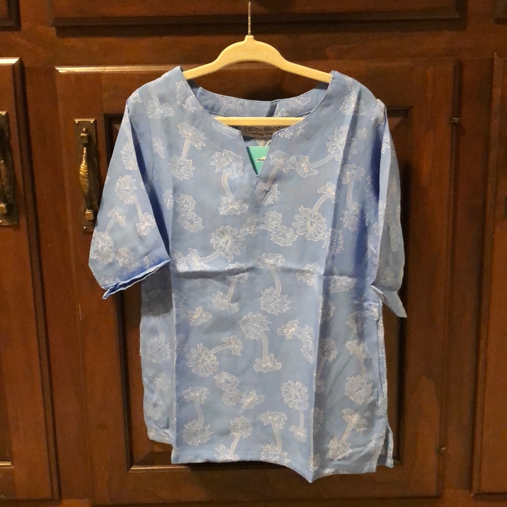 Tybee Island Girls NORAH PalmTree Boho Dress 2T-4T